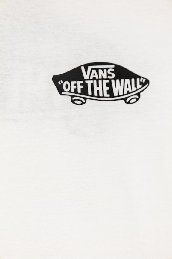 CHLAPEC Dětské bavlněné tričko Vans VN000TTKWHT1 bílá