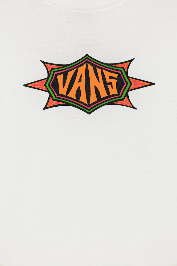 Chłopiec Vans t-shirt bawełniany dziecięcy VN000VW3WHT1 biały