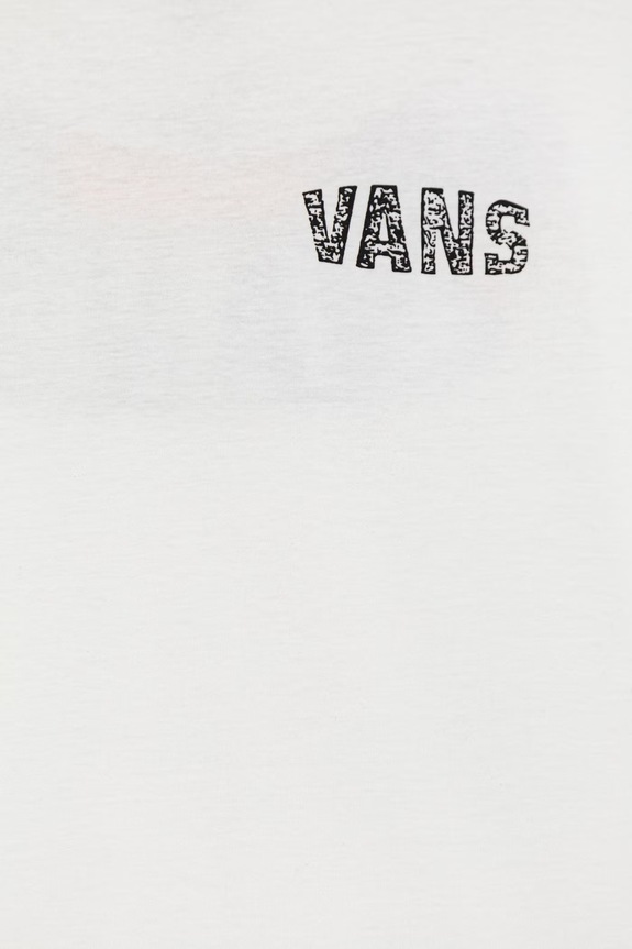 Αγορίστικα Βαμβακερό μπλουζάκι Vans VN000VXBWHT1 λευκό