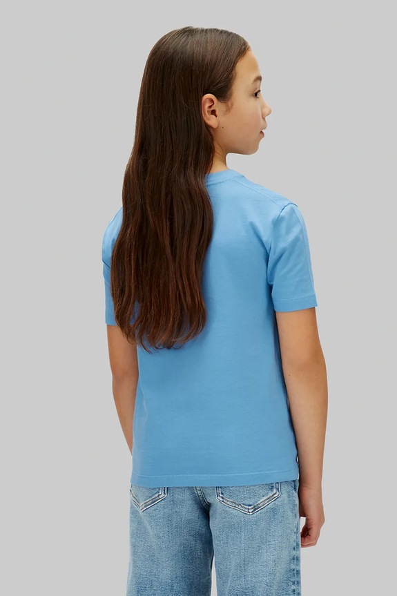 Chlapec Calvin Klein Jeans tričko detské bavlnené LV1CKSJA29.128.176.PPY2 modrá