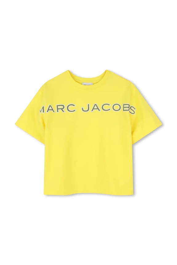 Pamučna homewear majica Marc Jacobs print zlatna W60766.86.108