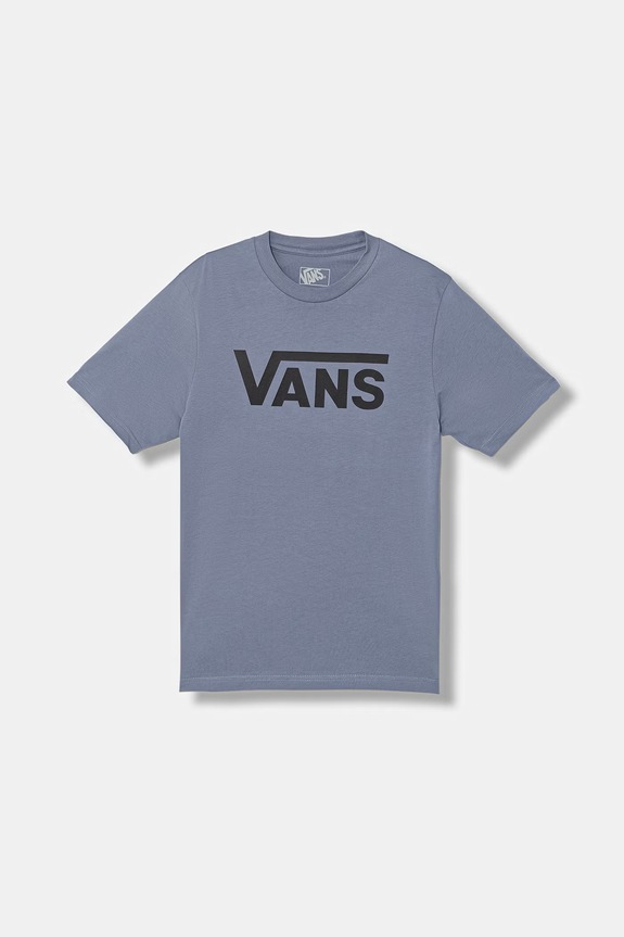 Vans tricou Copii bumbac albastru VN000IVFFOI1
