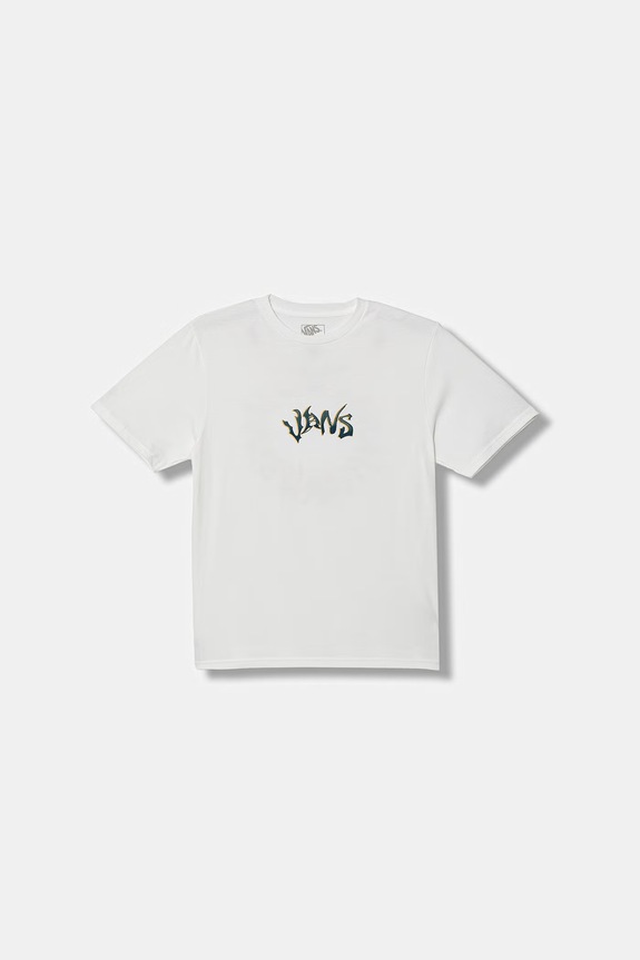 Vans tričko detské bavlnené VN000TCCWHT1 biela SS26