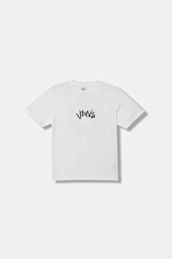 Vans tričko detské bavlnené VN000TCCWHT1 biela SS26