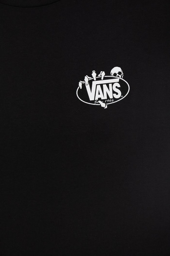 Băieți Vans tricou pentru copii bumbac VN000VW4BLK1 negru
