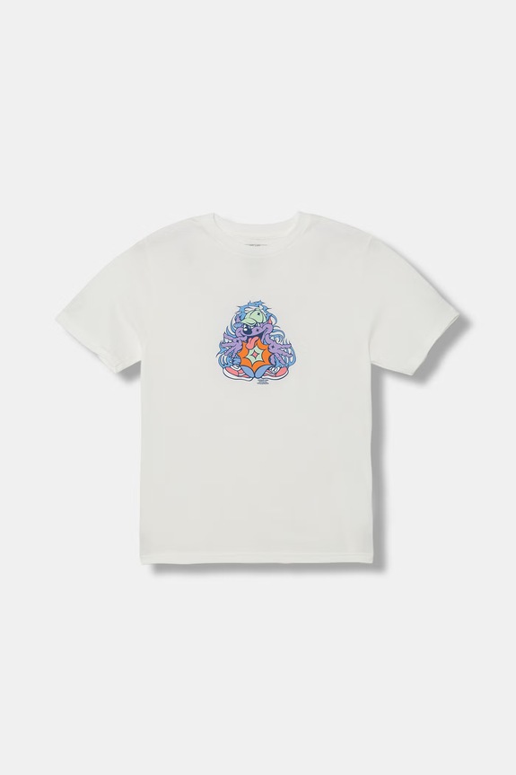 Vans tricou pentru copii bumbac alb VN000VXCWHT1