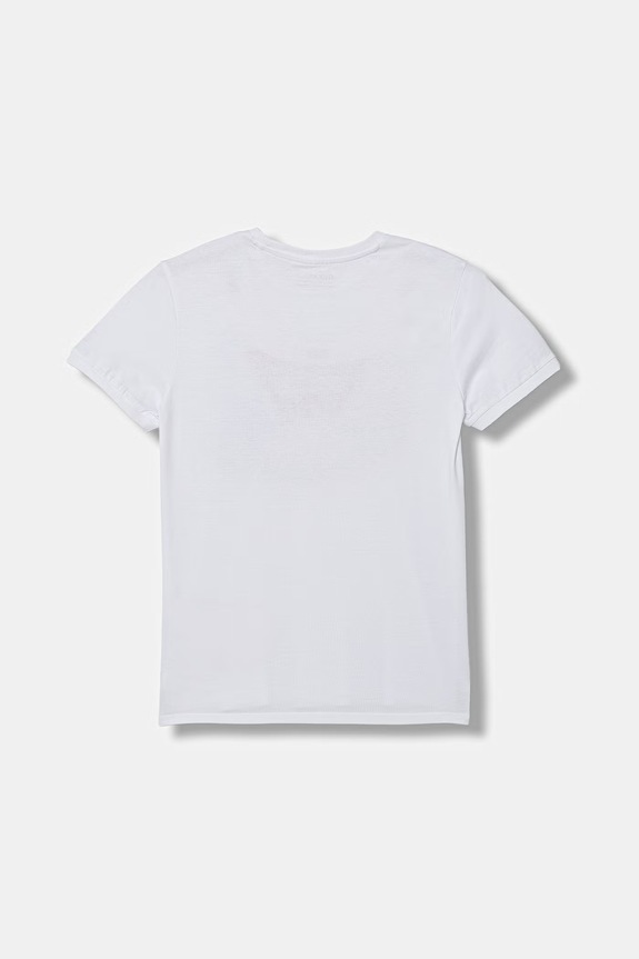 Dětské bavlněné tričko Guess L6GI08.K8HM4.PPY2.M bílá SS26