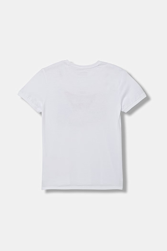 Dětské bavlněné tričko Guess L6GI08.K8HM4.PPY2.M bílá SS26