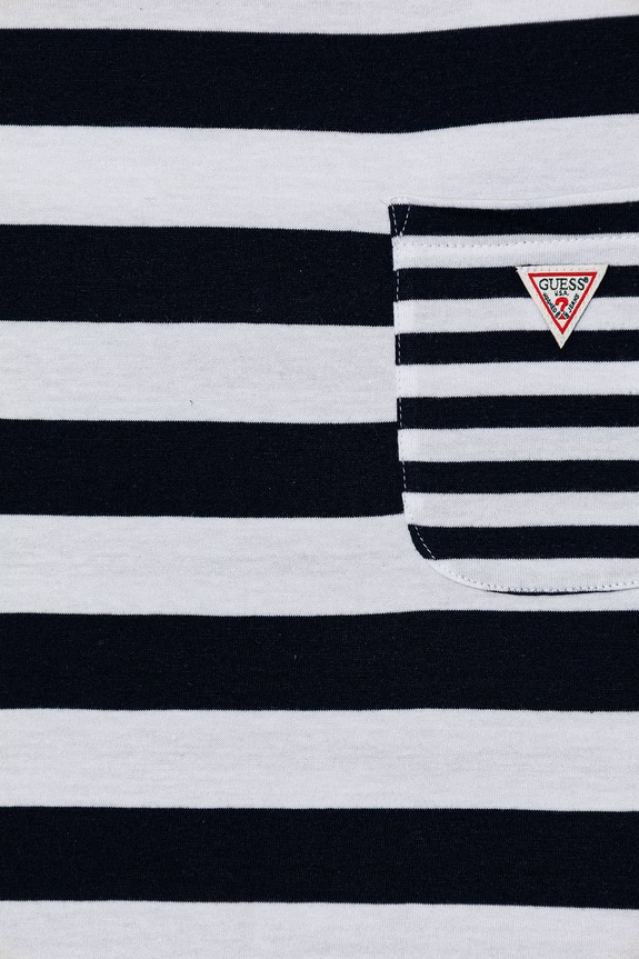 Chłopiec Guess t-shirt dziecięcy bawełniany L6GI16.K9N34.PPY2.M granatowy