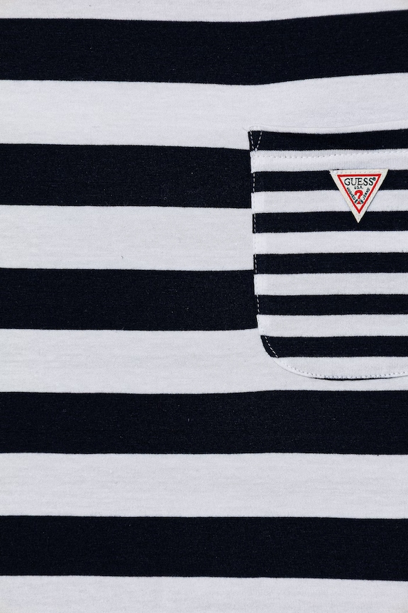 Chłopiec Guess t-shirt dziecięcy bawełniany L6GI16.K9N34.PPY2.M granatowy