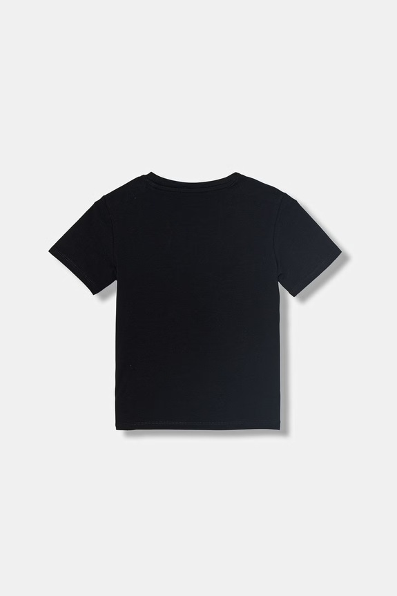 Guess T-shirt παιδικό βαμβακερό με ελαστάν L6GI27.J1314.PPY2.M μαύρο SS26