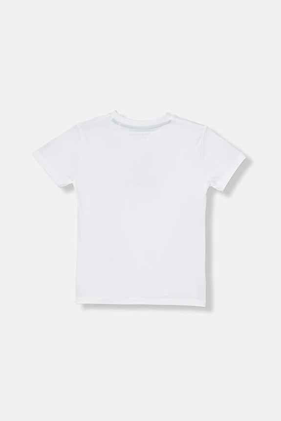 Guess t-shirt dziecięcy bawełniany N6GI12.K8HM4.PPY2.M biały SS26