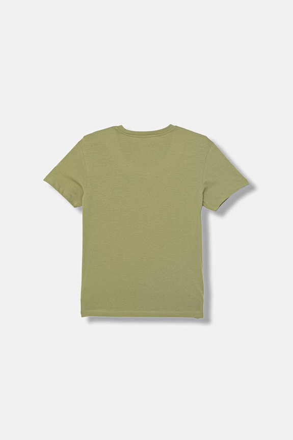 United Colors of Benetton t-shirt παιδικό βαμβακερό 3I1XC10SJ.G.Stagionale πράσινο SS26