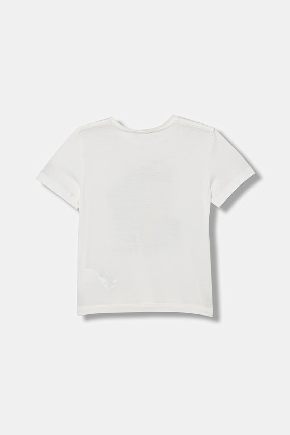 United Colors of Benetton тениска за деца от памук 3I1XG10MA.P.Stagionale бял SS26