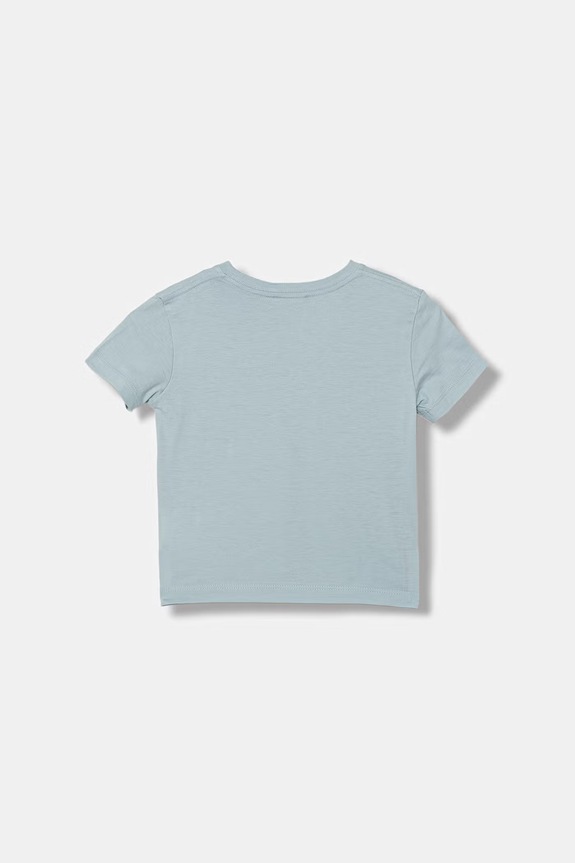 United Colors of Benetton тениска за деца от памук 3I1XG10MA.P.Stagionale син SS26