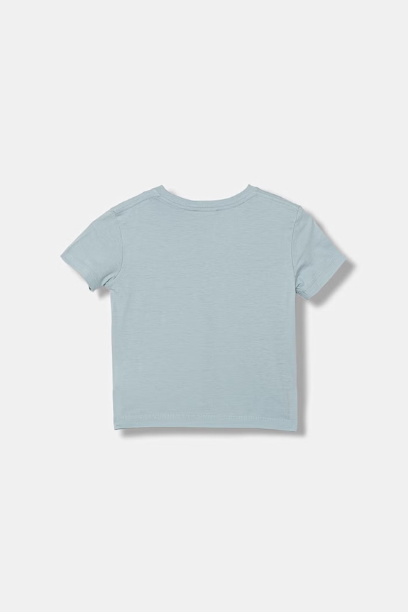 United Colors of Benetton тениска за деца от памук 3I1XG10MA.P.Stagionale син SS26