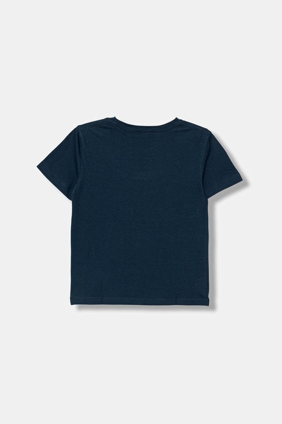 United Colors of Benetton тениска за деца от памук 3I1XG10MA.P.Stagionale тъмносин SS26