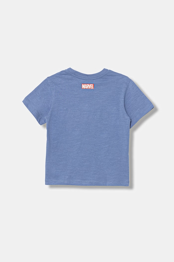 United Colors of Benetton tricou pentru copii, din bumbac 3SDLG10ML.P.Stagionale albastru SS26