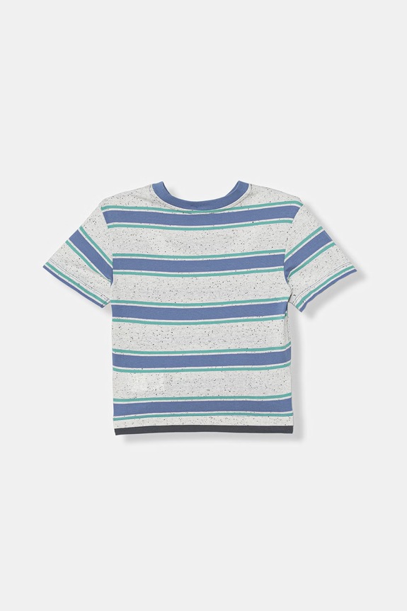 United Colors of Benetton tričko detské bavlnené 3T52G10MI.P.Stagionale modrá SS26