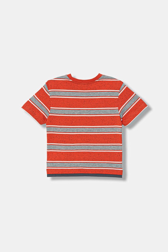 United Colors of Benetton tričko detské bavlnené 3T52G10MI.P.Stagionale červená SS26