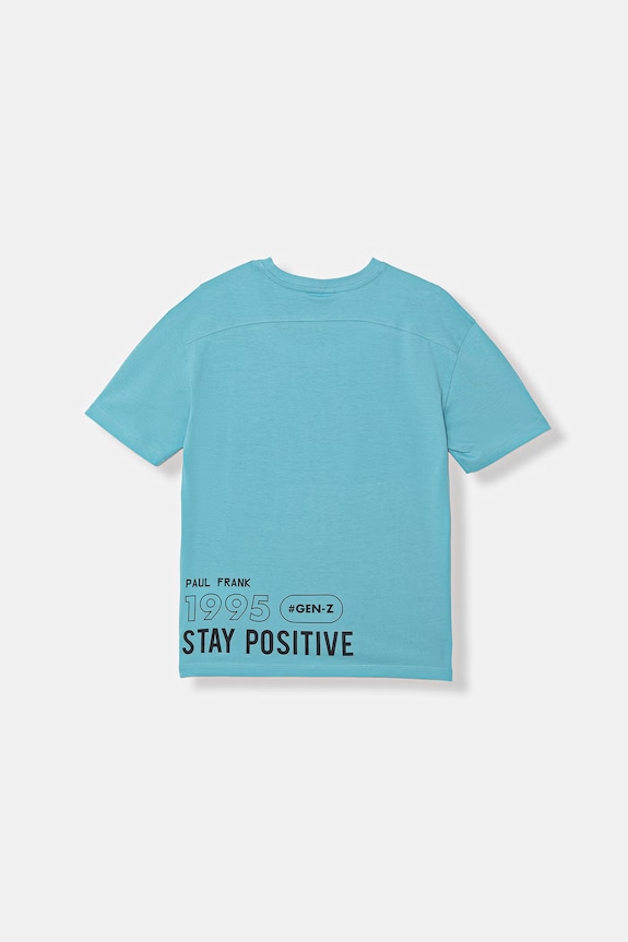 United Colors of Benetton tricou pentru copii, din bumbac 3I1XC10TC.G.Stagionale albastru SS26