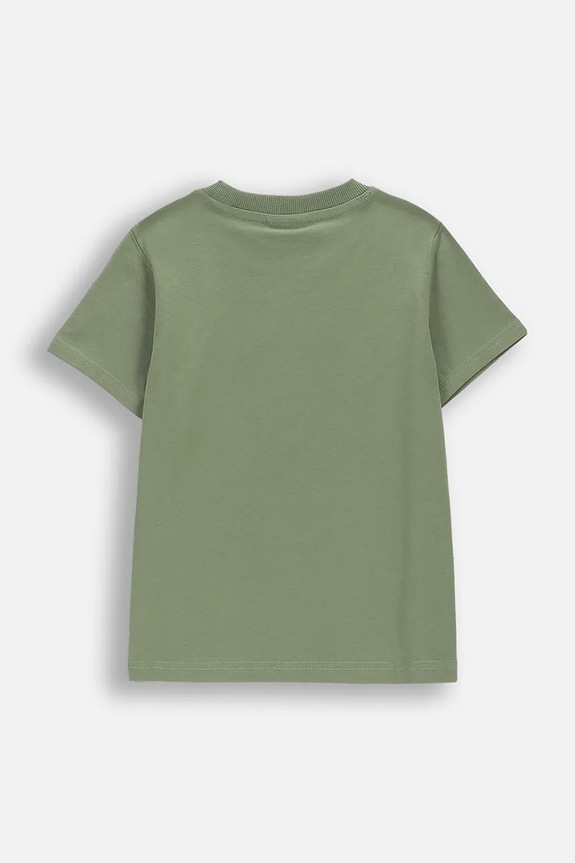 Coccodrillo παιδικό t-shirt βαμβακερό WC6143202LBD πράσινο SS26