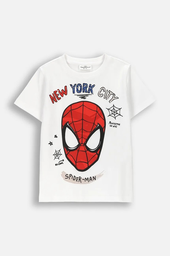 Coccodrillo T-shirt gyerek pamut fehér WC6143208LBD