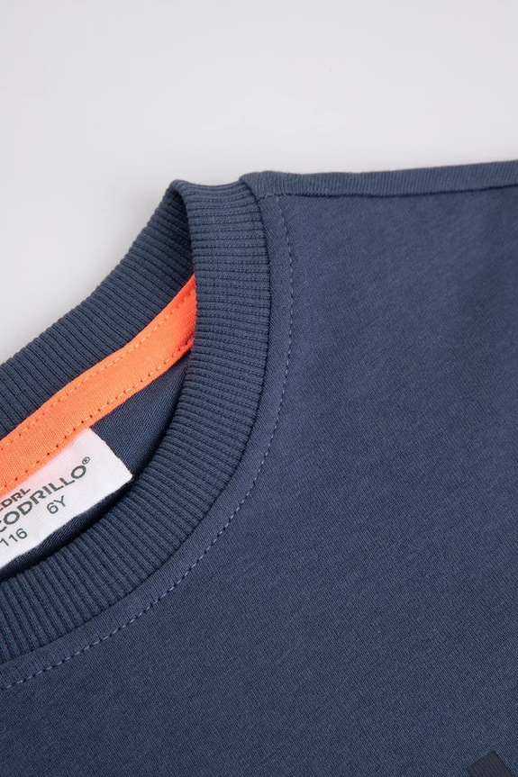 Αγορίστικα Coccodrillo T-shirt παιδικό βαμβακερό WC6143201MBK μπλε