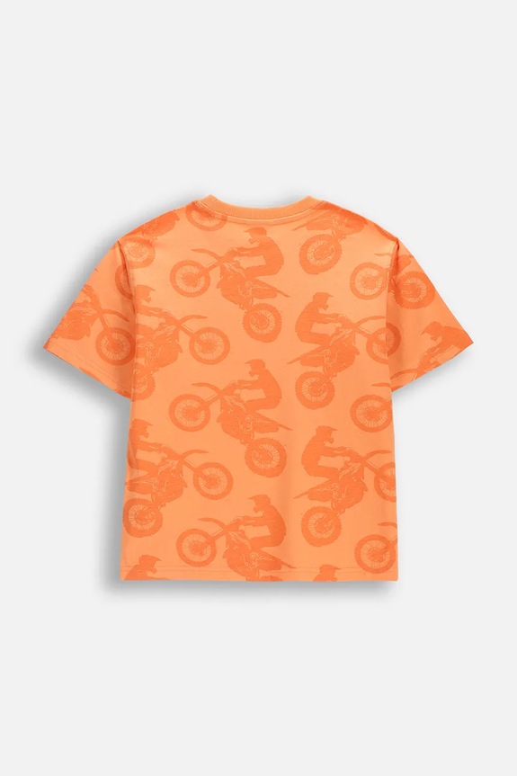 Coccodrillo tričko detské bavlnené WC6143201HBJ oranžová SS26