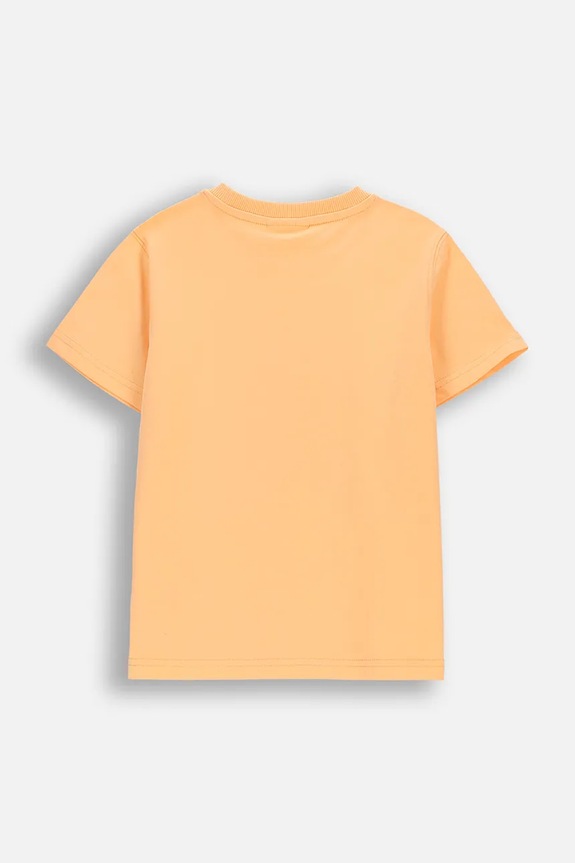 Coccodrillo tričko detské bavlnené WC6143202HBK oranžová SS26