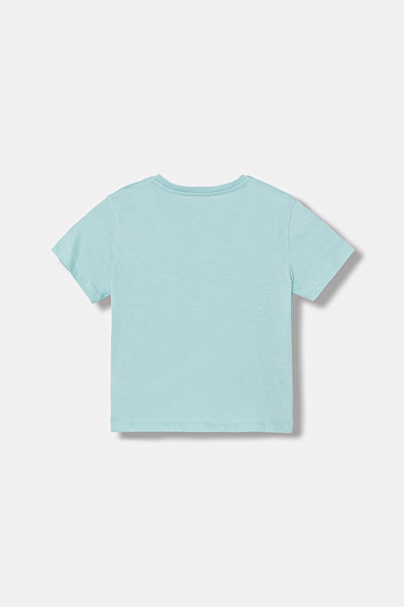 United Colors of Benetton majica za djecu od pamuka 3I1XG10MX.P.seasonal tirkizna SS26