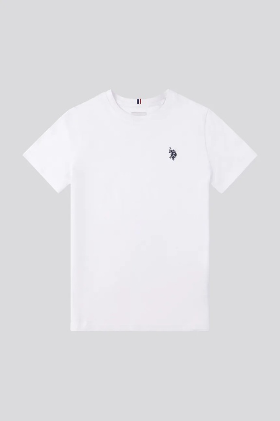 U.S. Polo Assn. gyerek pamut Póló USP2374 fehér SS26