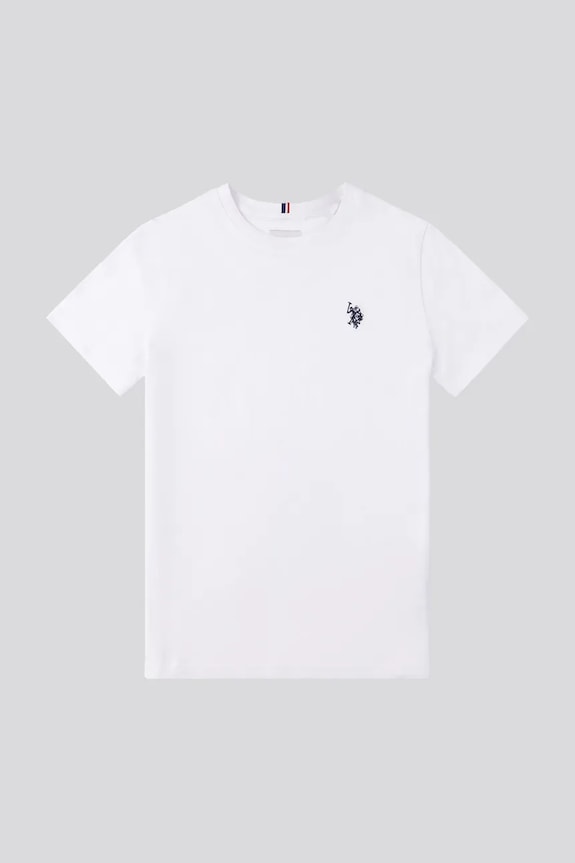 U.S. Polo Assn. gyerek pamut Póló USP2374 fehér SS26