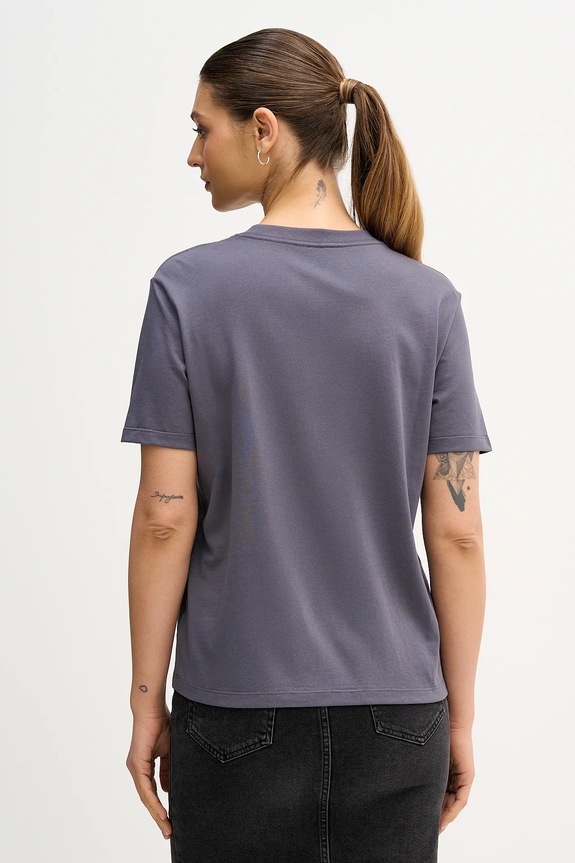 Oblečení Bavlněné tričko Calvin Klein Jeans LV044E215G šedá