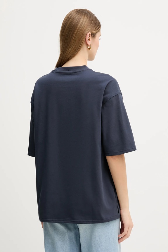 Odzież Calvin Klein Jeans t-shirt bawełniany LV047E232G granatowy