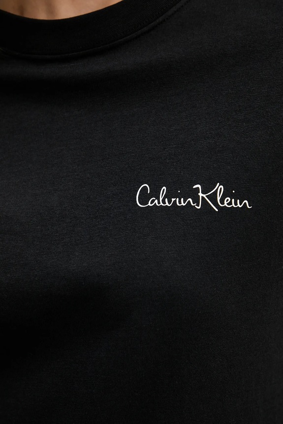 Bavlnené tričko Calvin Klein Jeans LV047E809G čierna
