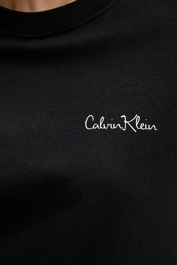 Bavlnené tričko Calvin Klein Jeans LV047E809G čierna