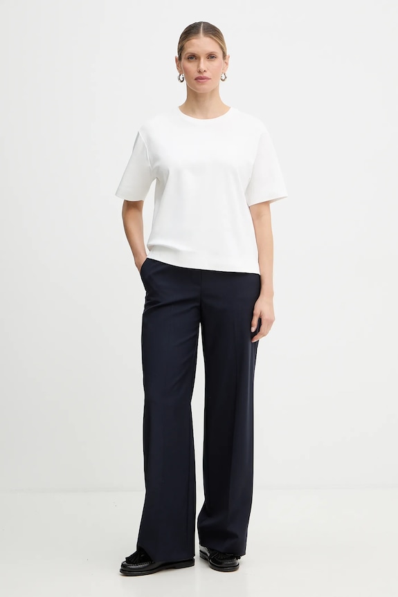 Bavlnené tričko Weekend Max Mara MULTID 2615941031600 biela SS26
