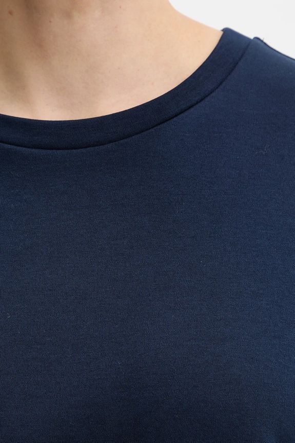 Weekend Max Mara tricou din bumbac MULTID 2615941031600 bleumarin