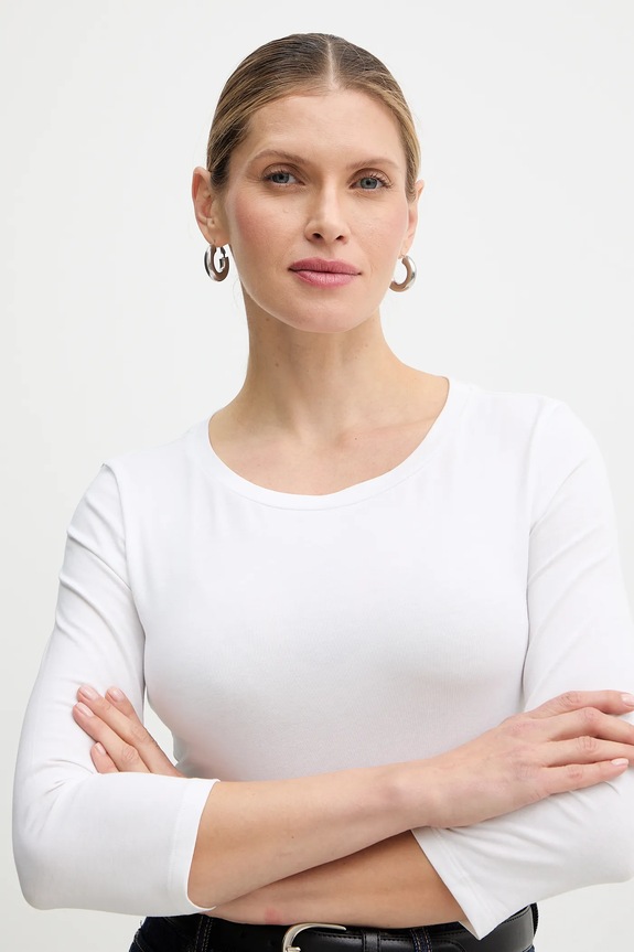 Weekend Max Mara longsleeve MULTIA biały 2615971011600