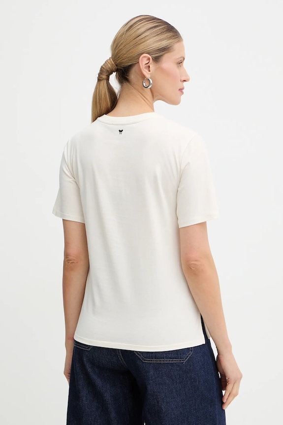 Îmbrăcăminte Weekend Max Mara tricou din bumbac WEST 2615971041600 bej