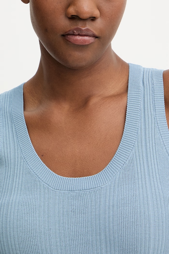 Weekend Max Mara top femei cu vâscoză COSE 2615361012600 albastru