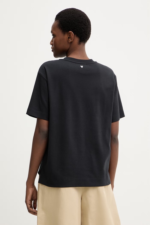 Odzież Weekend Max Mara t-shirt bawełniany MULTID 2615941022600 czarny