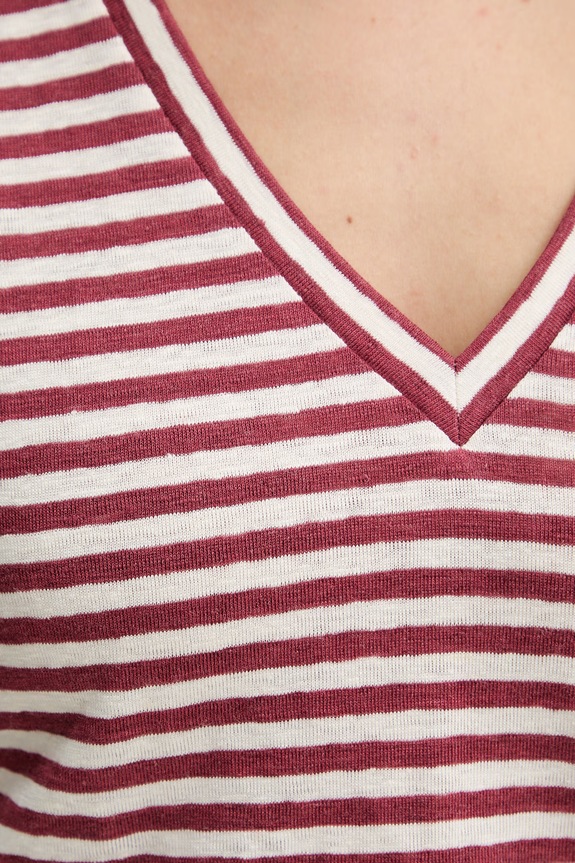 Weekend Max Mara tricou de damă din bumbac OPZIONE 2615941042600 rosu