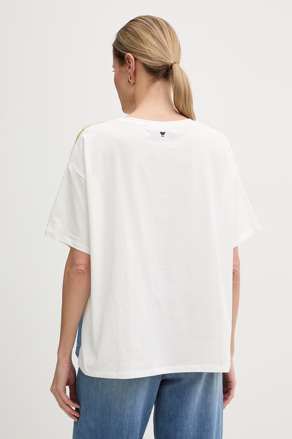 Oblečenie Weekend Max Mara tričko dámske PAMPAS 2615941062600 modrá