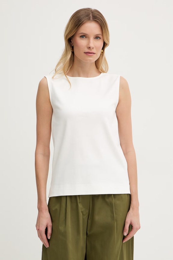 Weekend Max Mara top damski bawełniany MULTIH beżowy 2615941092600