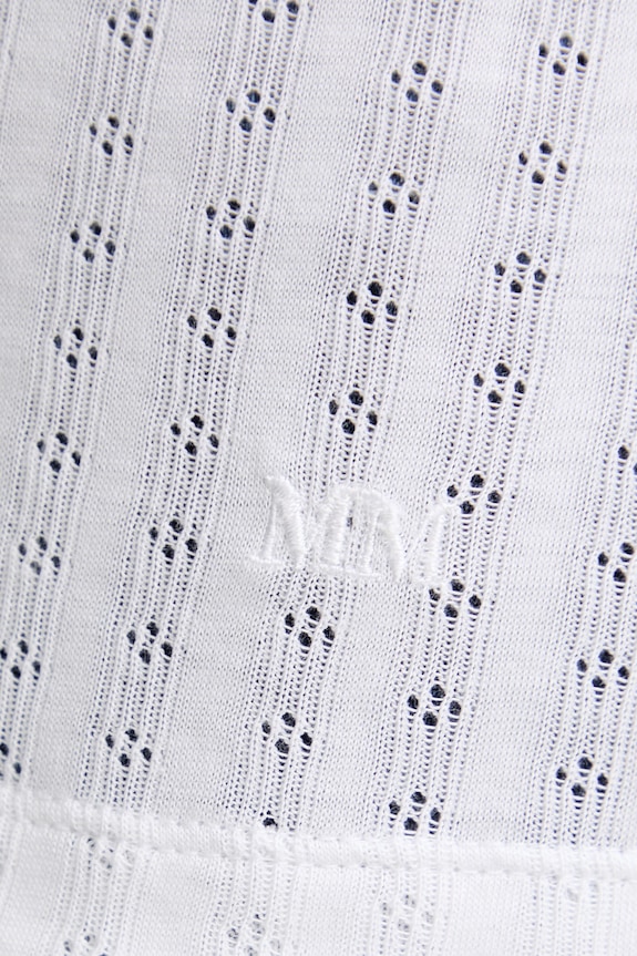 MM by Max Mara τοπ γυναικείο με lyocell AFFINE 2616941018600 λευκό