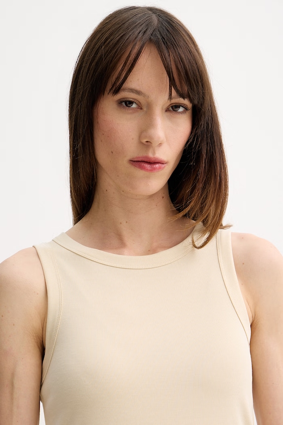 MM by Max Mara top damski SETA beżowy 2616941058600