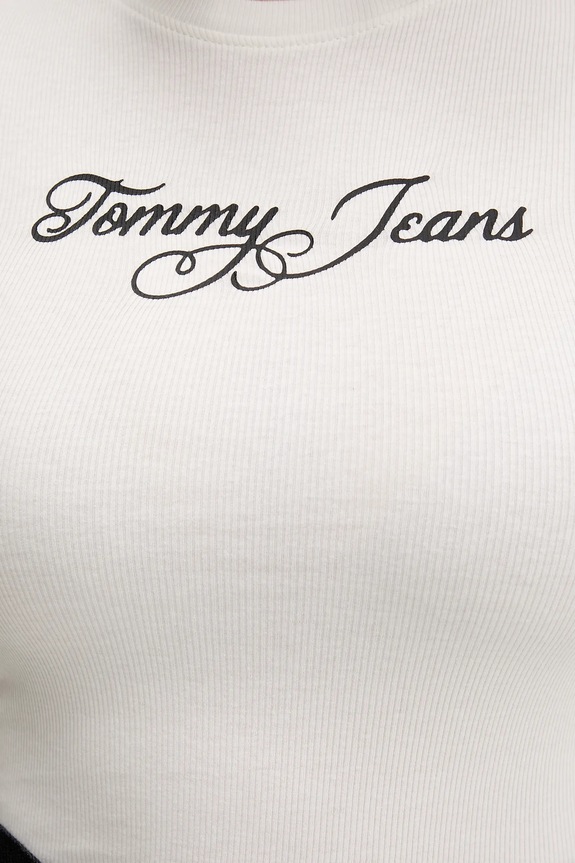 Tričko Tommy Jeans DW0DW21838 biela