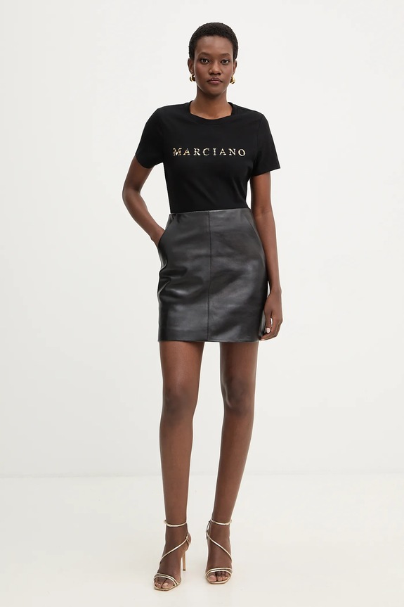 Marciano by Guess t-shirt MABEL 6RGI02.6008A czarny SS26